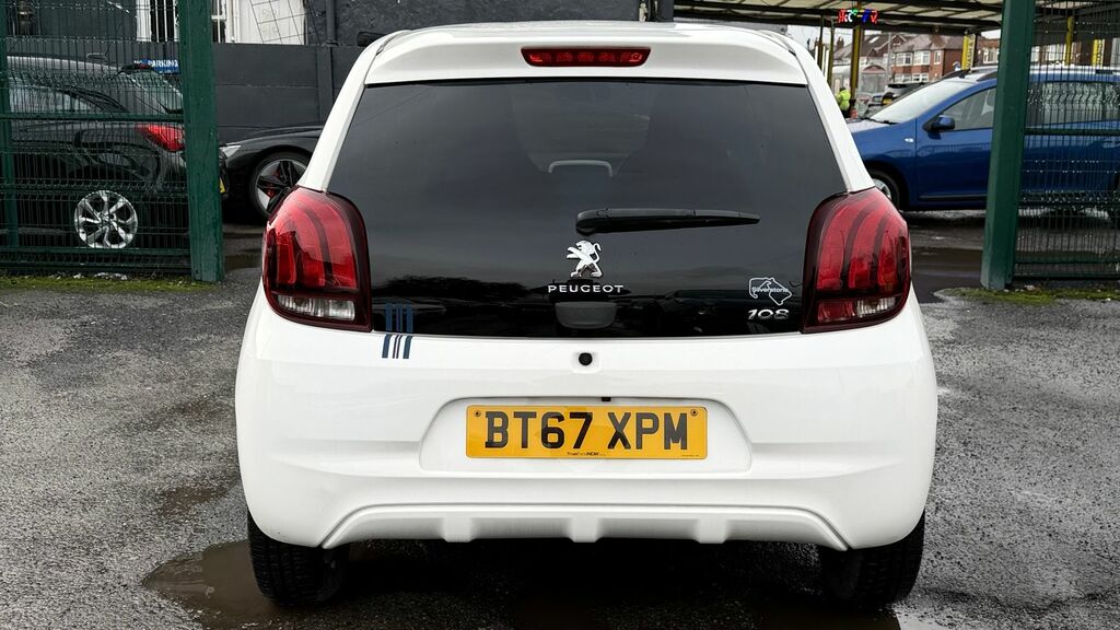 Peugeot 108 108 Hatchback BT67XPM White #4