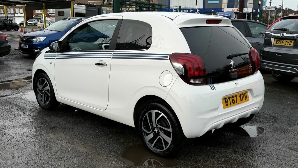 Peugeot 108 108 Hatchback BT67XPM White #5