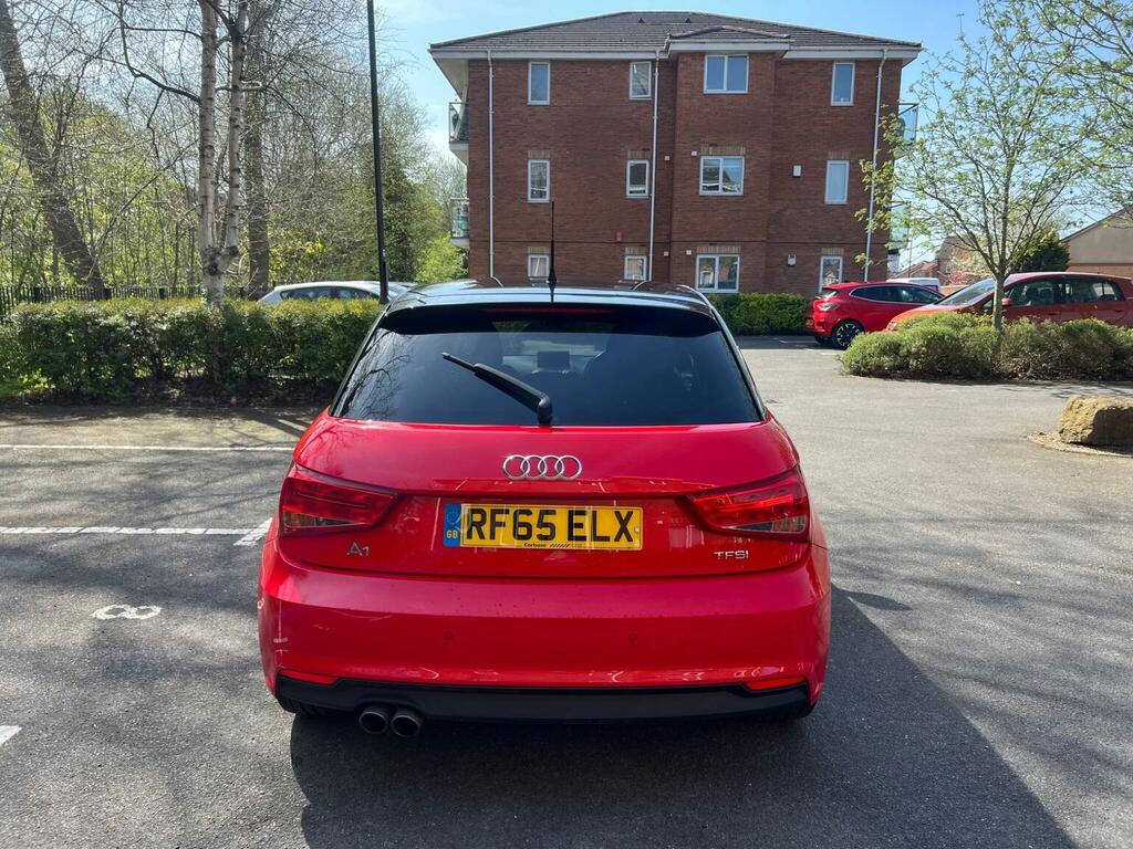 Audi A1 Hatchback 1.4 Tfsi Sport Sportback Euro 6 Ss RF65ELX Red #5