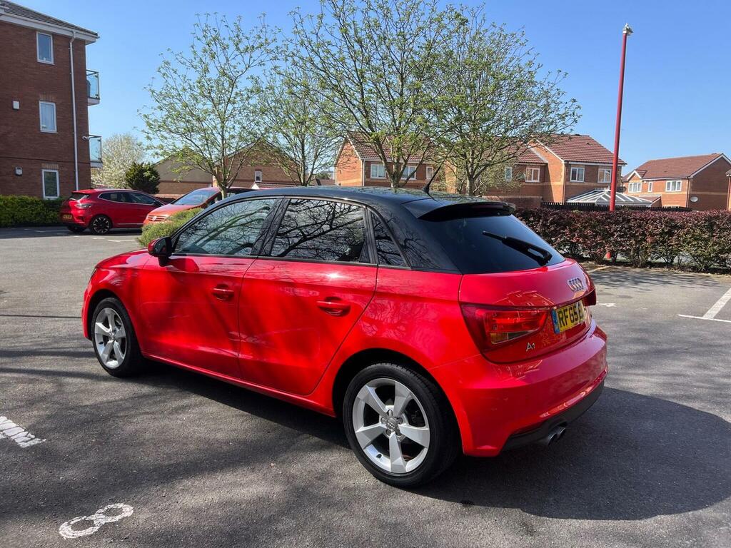 Audi A1 Hatchback 1.4 Tfsi Sport Sportback Euro 6 Ss RF65ELX Red #4