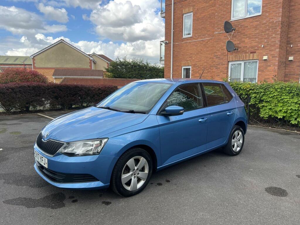 Skoda Fabia Hatchback 1.2 Tsi Se Dsg Euro 6 Ss 201717 SY17YFJ Blue #2