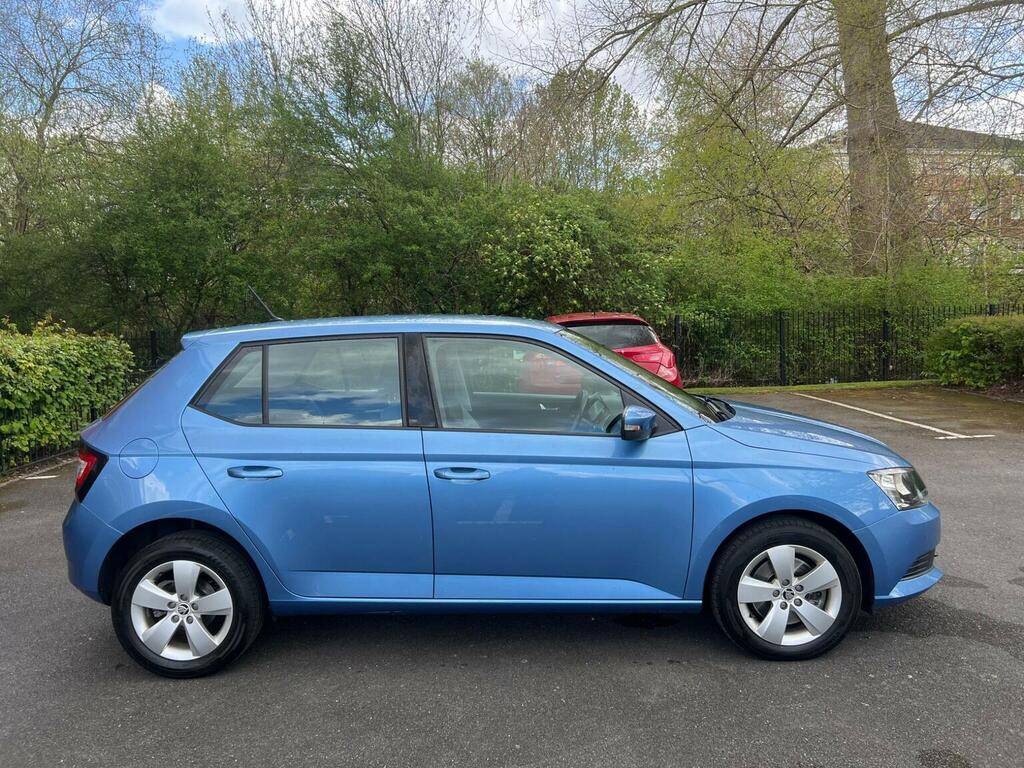 Skoda Fabia Hatchback 1.2 Tsi Se Dsg Euro 6 Ss 201717 SY17YFJ Blue #6