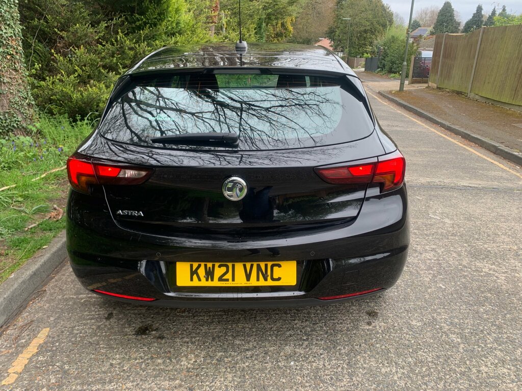 Vauxhall Astra 1.2 Turbo Business Edition Nav Hatchback Petro KW21VNC Black #6