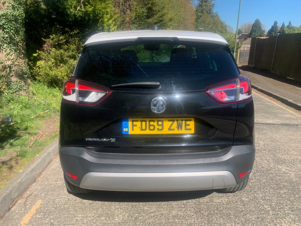 Vauxhall Crossland X 1.2 Turbo Sport Suv Euro 6 Ss FD69ZWE Black #6