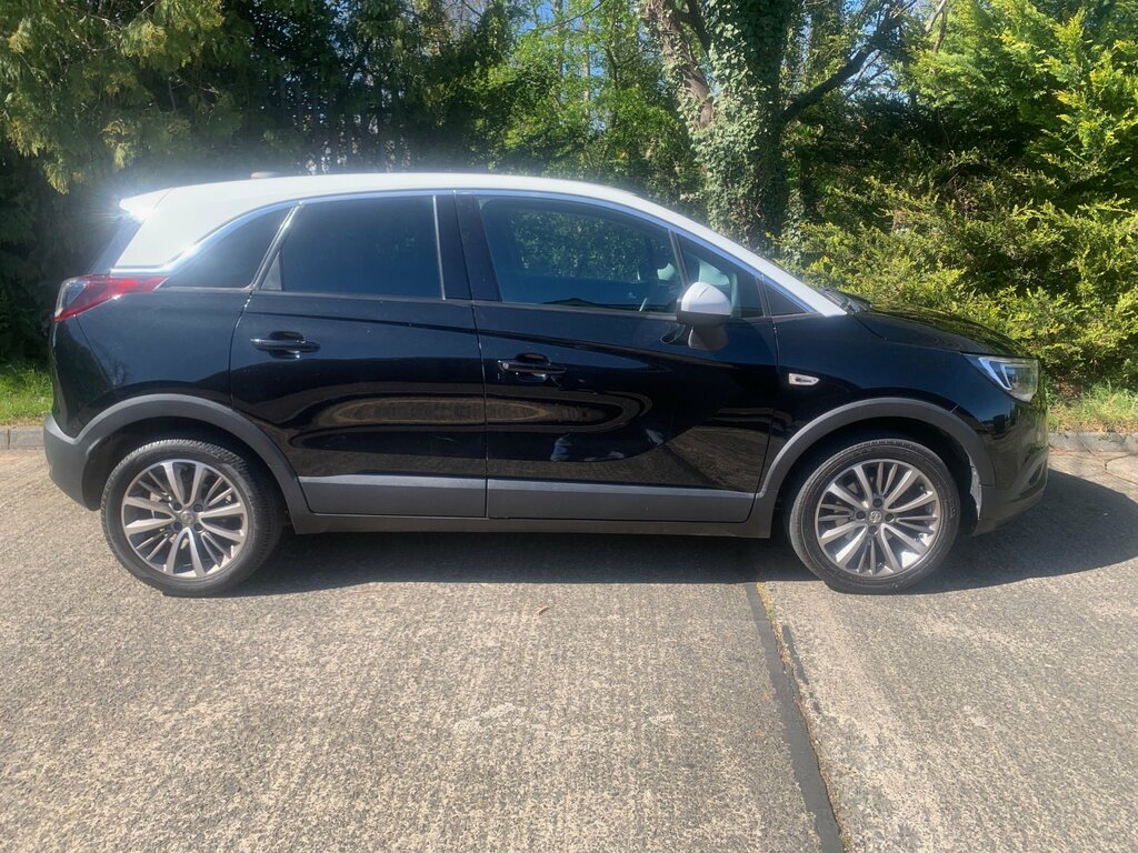 Vauxhall Crossland X 1.2 Turbo Sport Suv Euro 6 Ss FD69ZWE Black #3