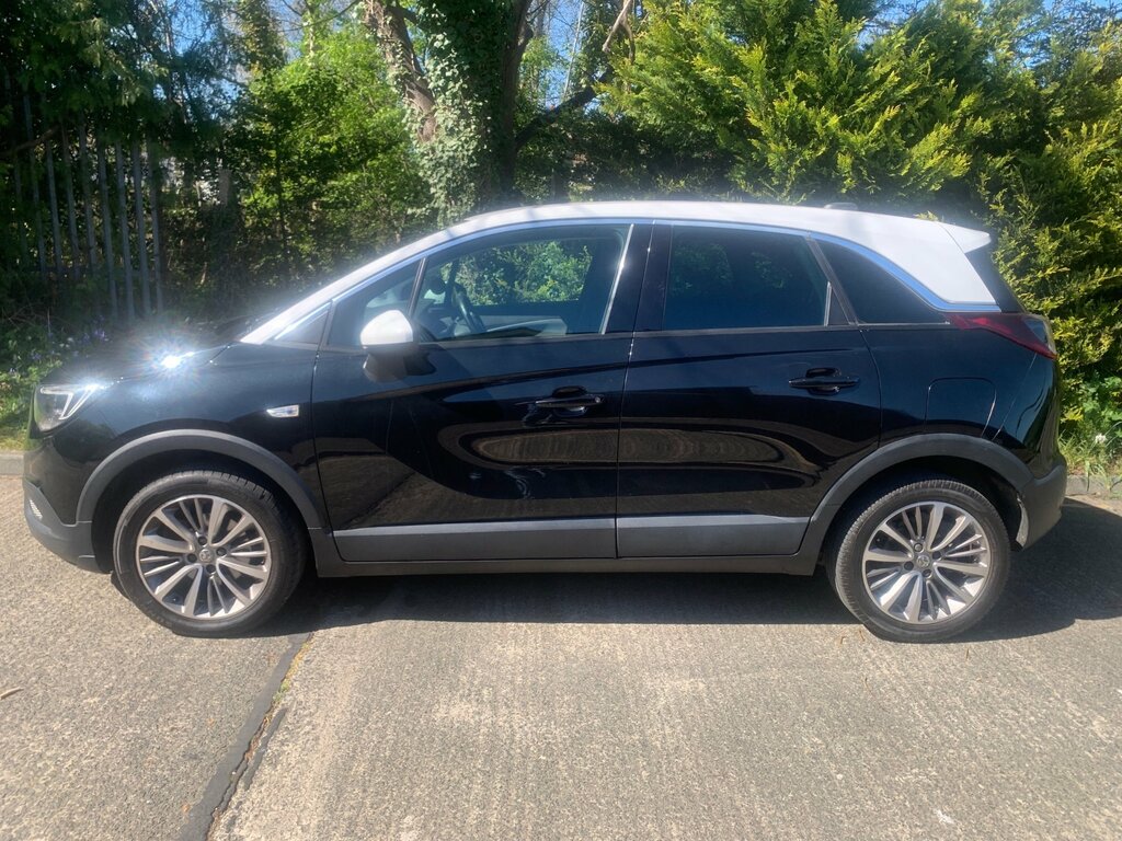 Vauxhall Crossland X 1.2 Turbo Sport Suv Euro 6 Ss FD69ZWE Black #4