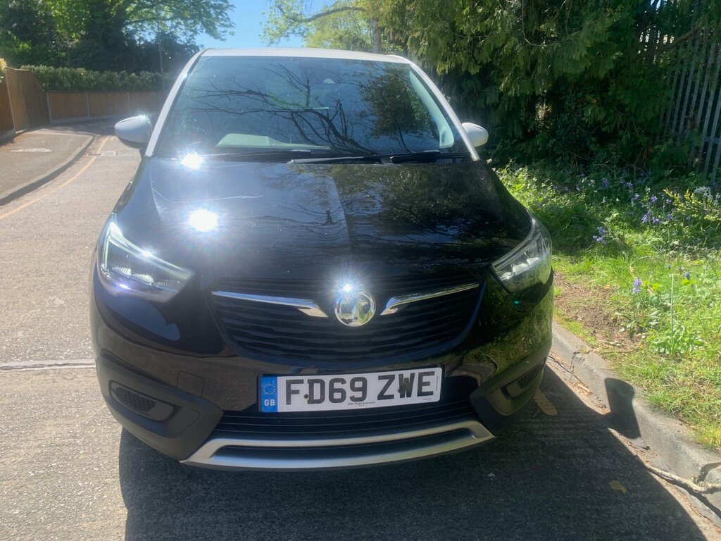 Vauxhall Crossland X 1.2 Turbo Sport Suv Euro 6 Ss FD69ZWE Black #5