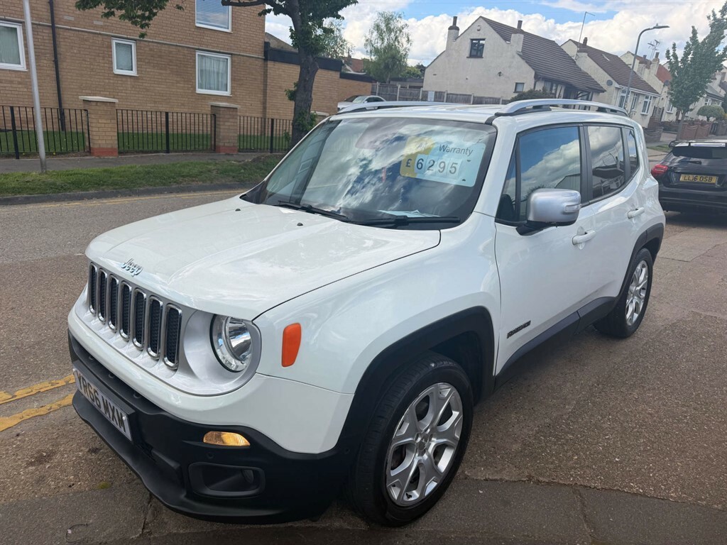 Jeep Renegade Limited YR66MXM White #3