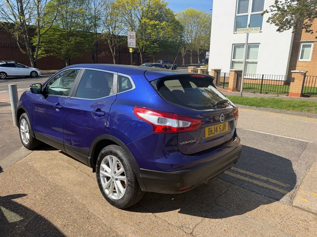 Nissan Qashqai Acenta Smart Vision Dci BL14SJV Blue #4