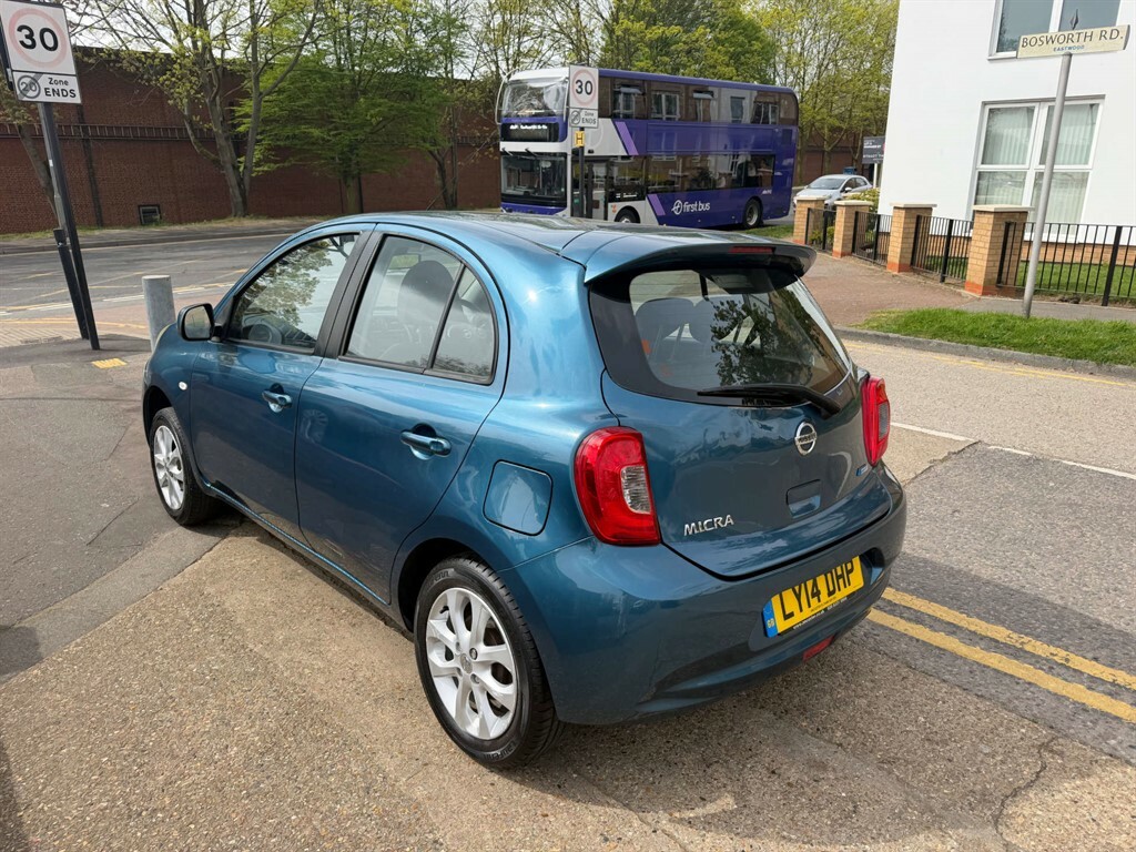 Nissan Micra Acenta LY14DHP Blue #4