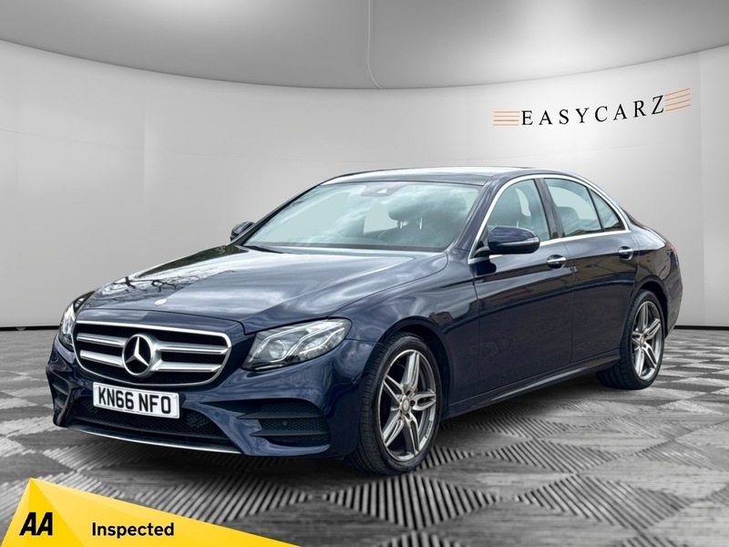 Mercedes-Benz E Class E 220 D Amg KN66NFO Blue #3