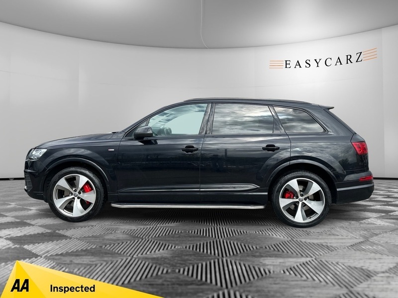 Audi Q7 Tdi Quattro S Line SO65YCG Black #4