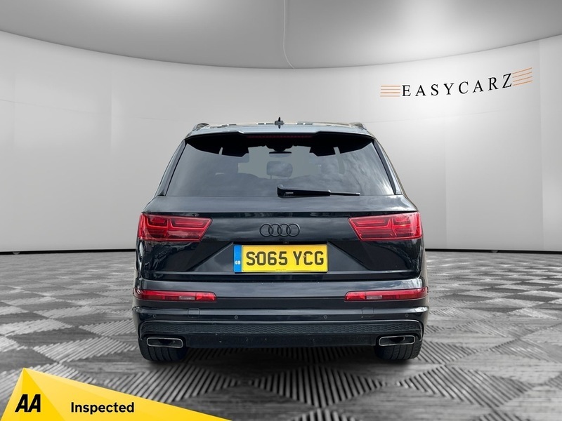 Audi Q7 Tdi Quattro S Line SO65YCG Black #6