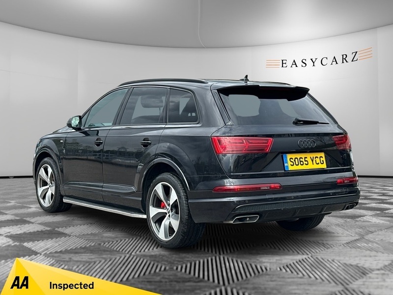 Audi Q7 Tdi Quattro S Line SO65YCG Black #5