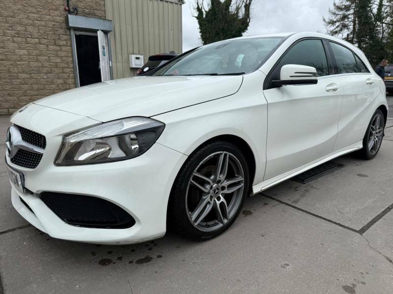 Mercedes-Benz A Class 1.5 A180d Amg Line Euro 6 Ss - 2017 67 SH67YGW White #4