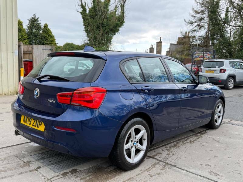 BMW 1 Series 1.5 116D Se Business Euro 6 Ss - 2019 19 AK19ZNP Blue #5