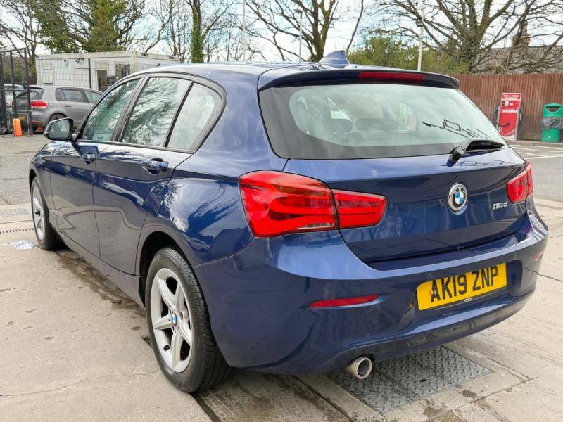 BMW 1 Series 1.5 116D Se Business Euro 6 Ss - 2019 19 AK19ZNP Blue #4