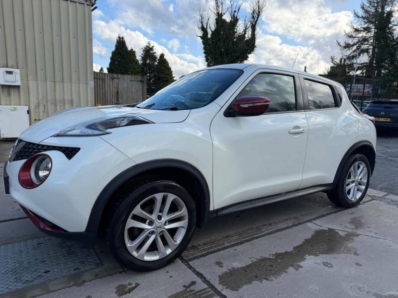 Nissan Juke 1.5 Dci N-connecta Euro 6 Ss - 2017 17 NX17YNW White #3