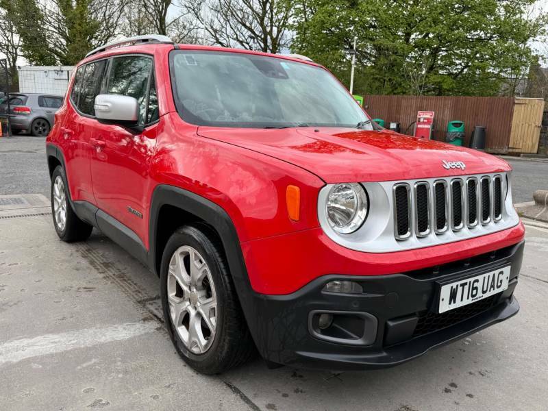 Jeep Renegade 1.6 Multijetii Limited Euro 6 Ss - 2016 16 WT16UAG Red #2