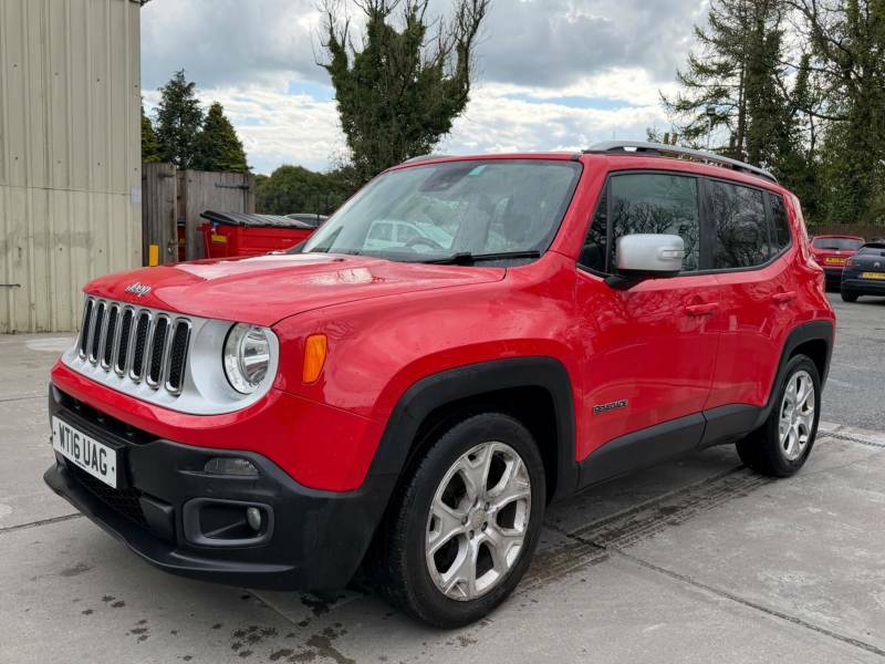 Jeep Renegade 1.6 Multijetii Limited Euro 6 Ss - 2016 16 WT16UAG Red #3