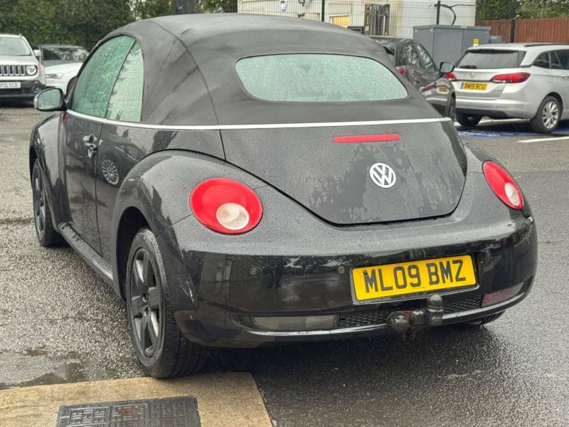 Volkswagen Beetle 1.4 16V Luna Cabriolet Euro 4 - 2009 09 Black #5