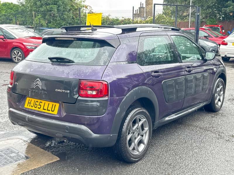 Citroen C4 Cactus 1.6 Bluehdi Feel Euro 6 Ss - 2015 65 HJ65LLU Purple #3