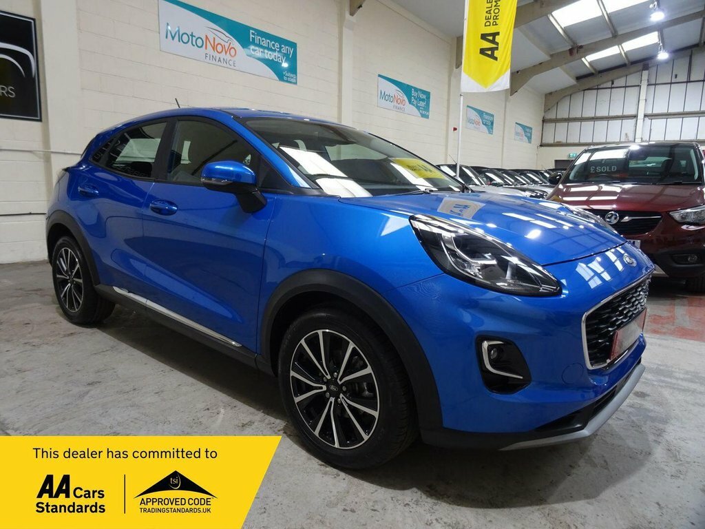 Ford Puma 1L Titanium Blue