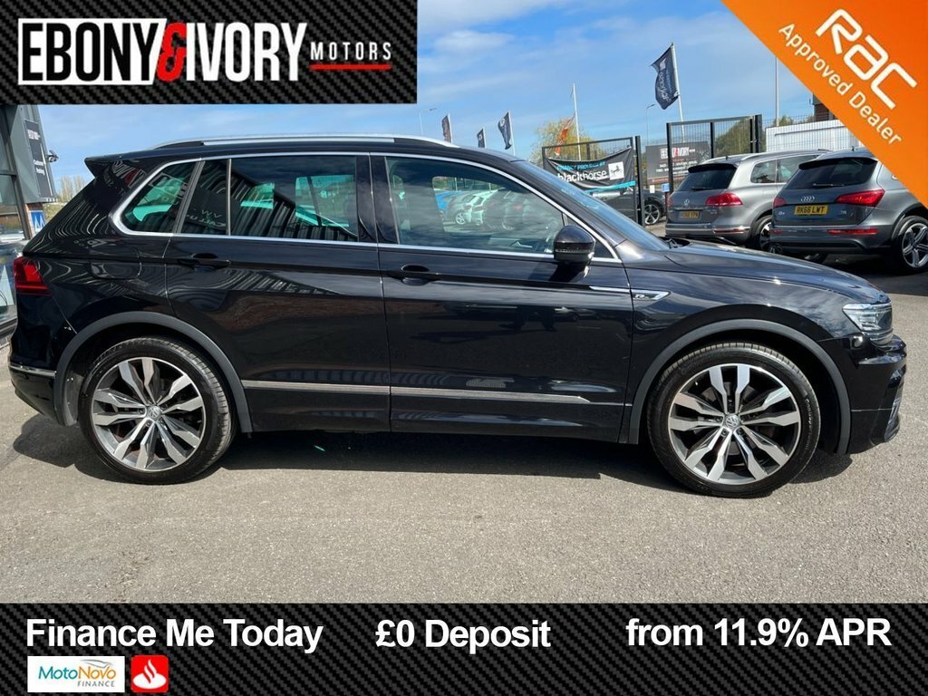 Volkswagen Tiguan 2L R-line NG18BVR Black #6