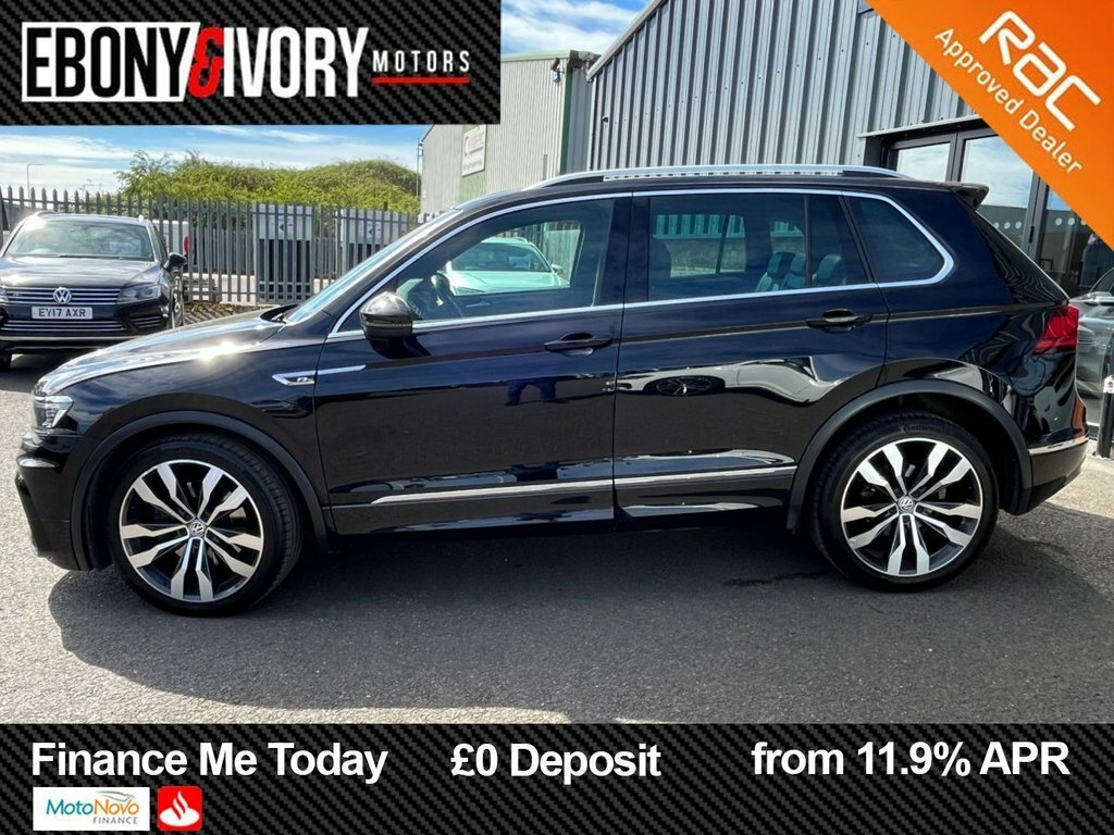 Volkswagen Tiguan 2L R-line NG18BVR Black #2