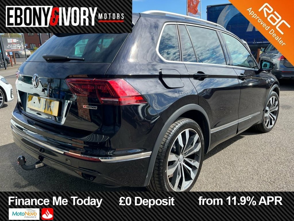 Volkswagen Tiguan 2L R-line NG18BVR Black #5