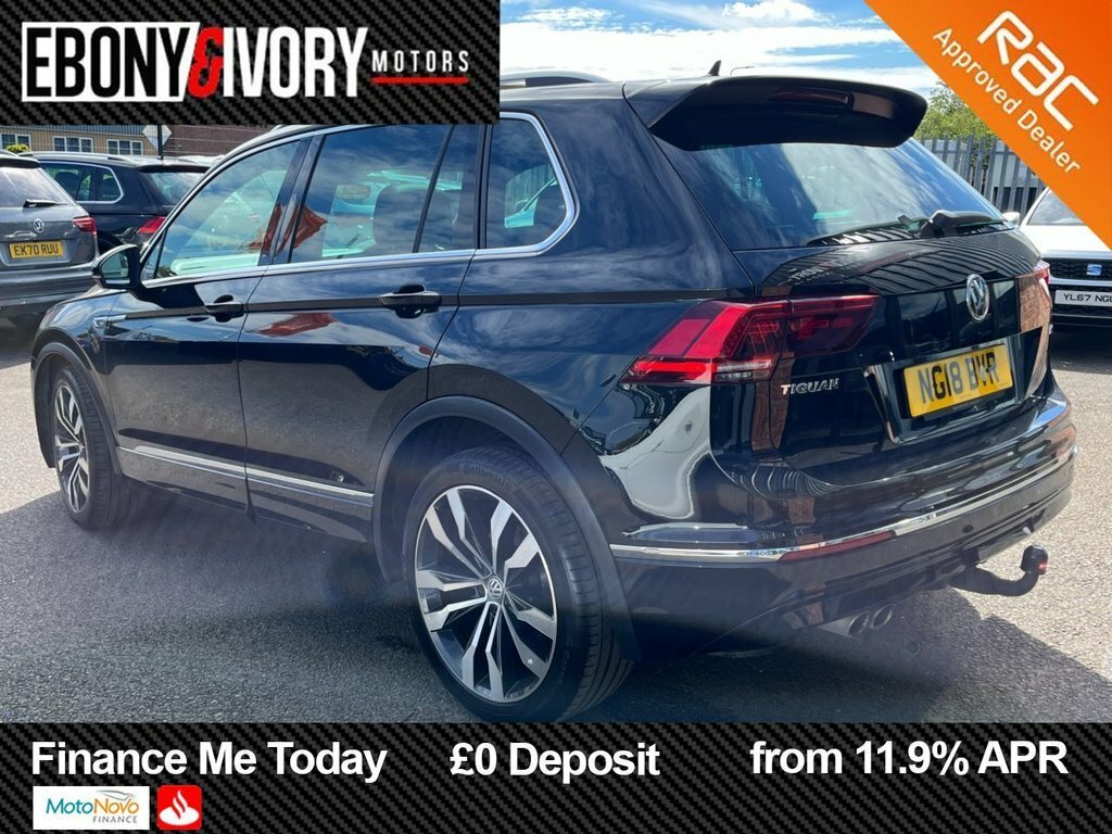 Volkswagen Tiguan 2L R-line NG18BVR Black #3