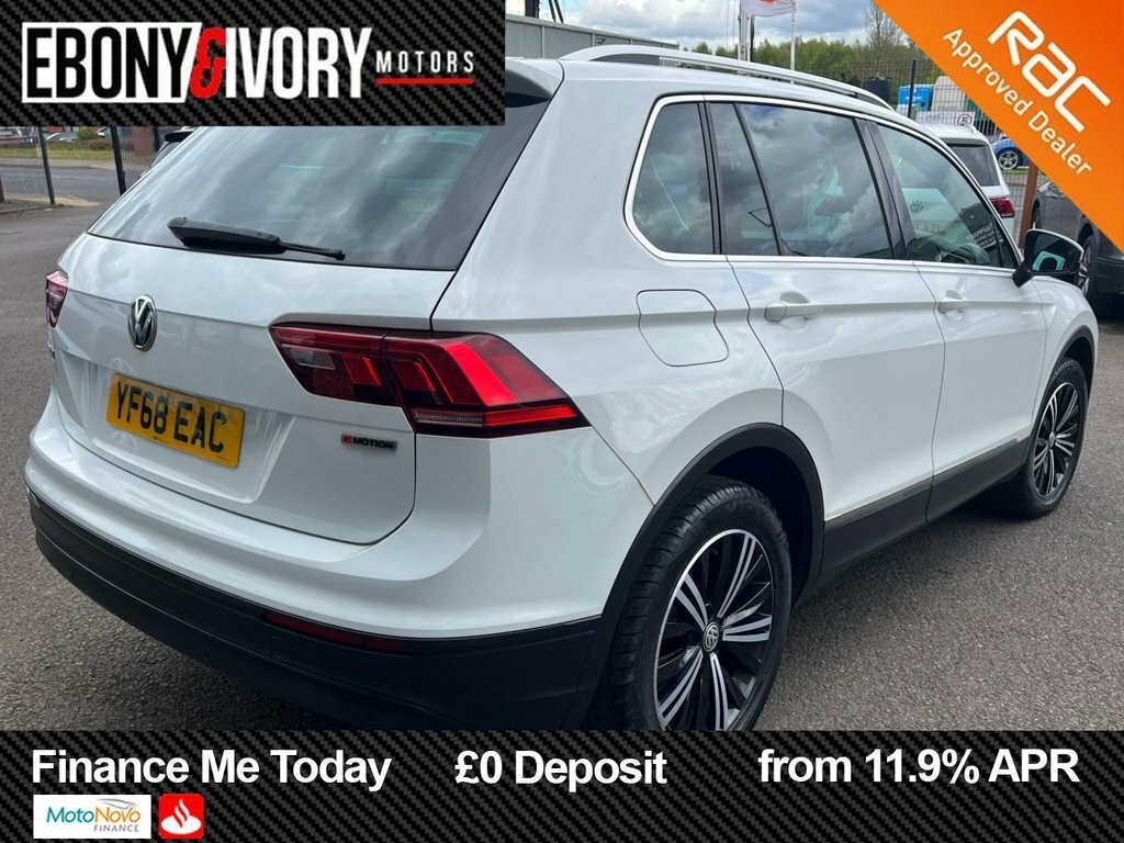 Volkswagen Tiguan 2L Se Navigation YF68EAC White #5