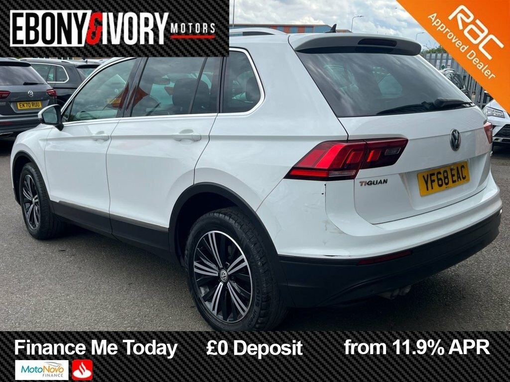 Volkswagen Tiguan 2L Se Navigation YF68EAC White #3