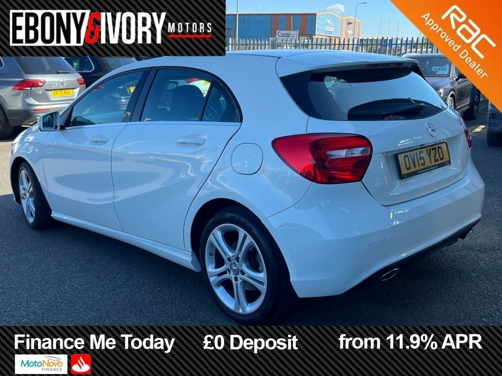 Mercedes-Benz A Class 1.5L Sport Edition OV15YZO White #3