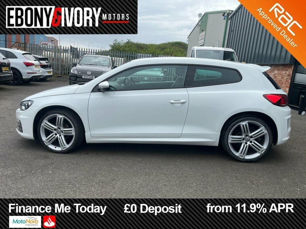 Volkswagen Scirocco 2L R-line White #2