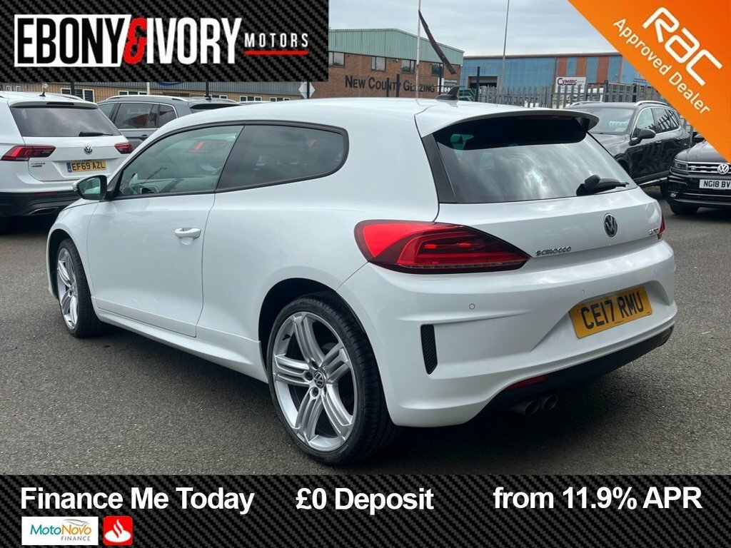 Volkswagen Scirocco 2L R-line White #3