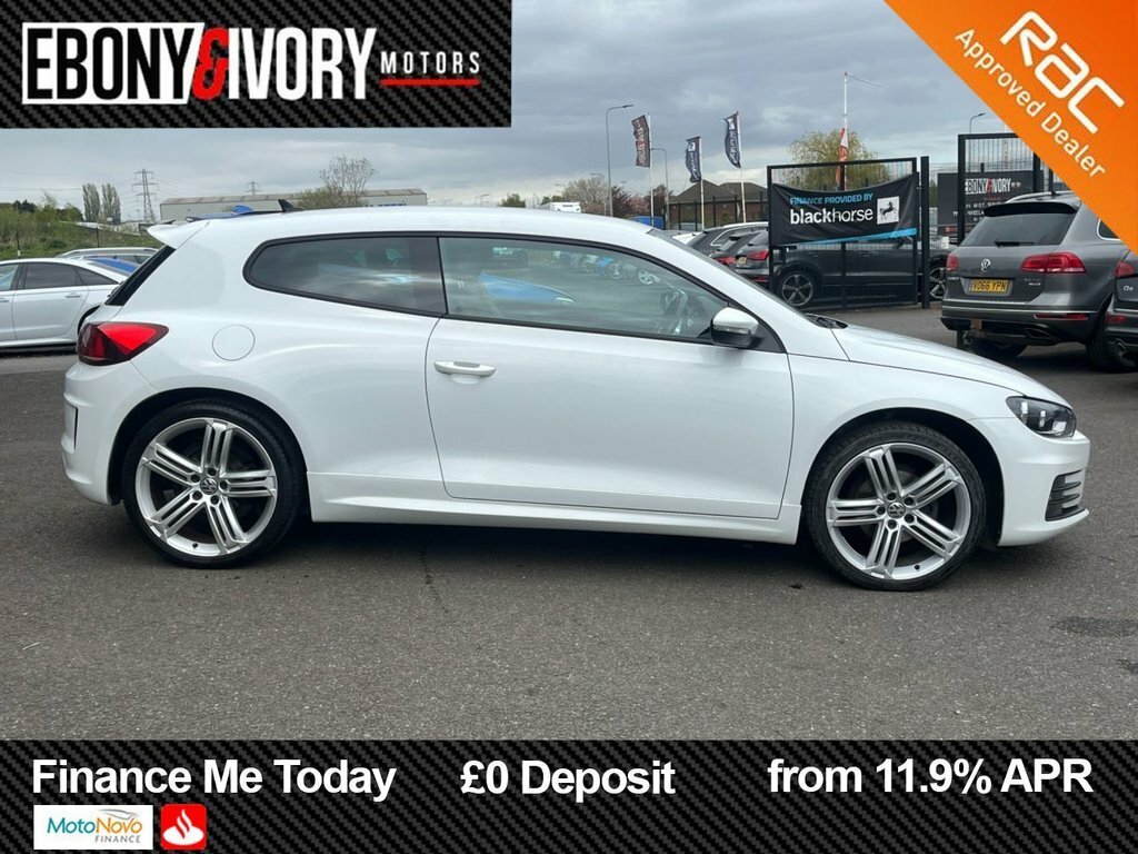 Volkswagen Scirocco 2L R-line White #6