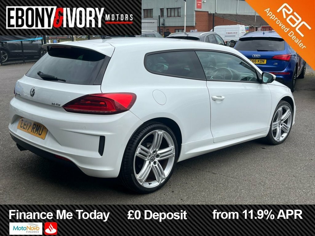 Volkswagen Scirocco 2L R-line White #5