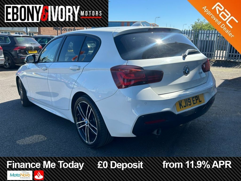 BMW 1 Series 1.5L M Sport Shadow Edition KJ19EPL White #3