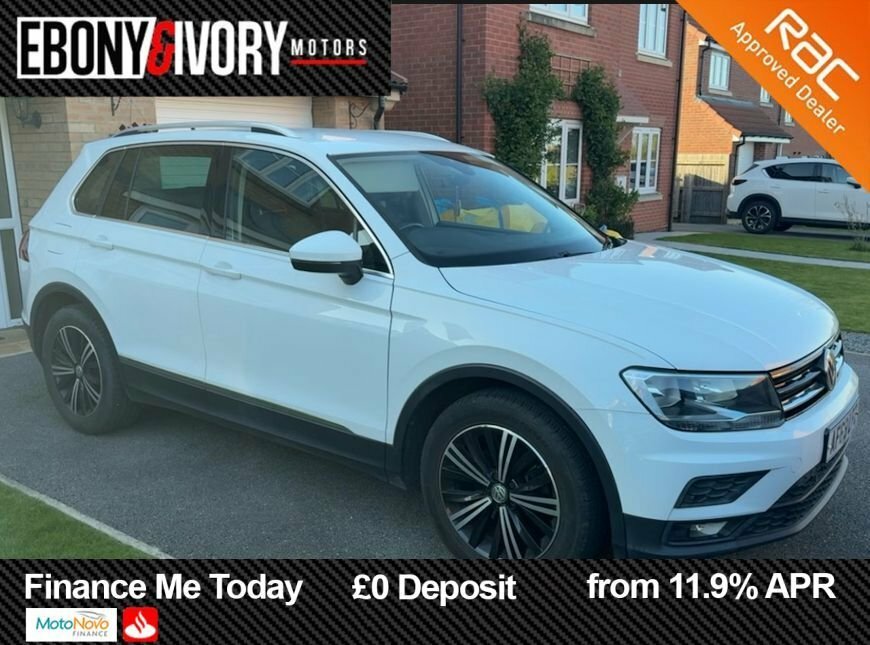 Volkswagen Tiguan 2L Se Navigation AF68LFZ White #2
