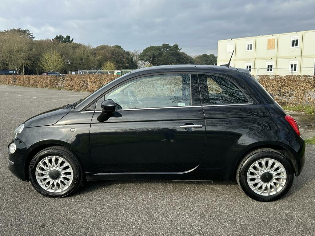 Fiat 500 1.2 Lounge Hatchback Euro 6 S S VU16WKR Black #4