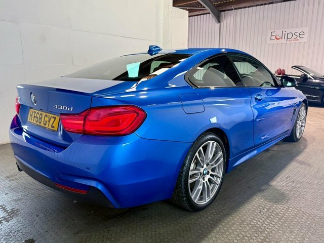 BMW 4 Series Gran Coupe 2019 3.0 430D M Sport Coupe Xdrive HT68GYZ Blue #6