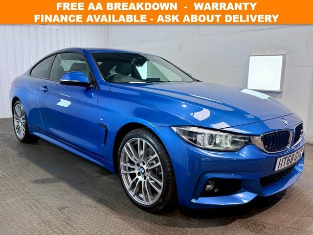 BMW 4 Series Gran Coupe 2019 3.0 430D M Sport Coupe Xdrive Blue