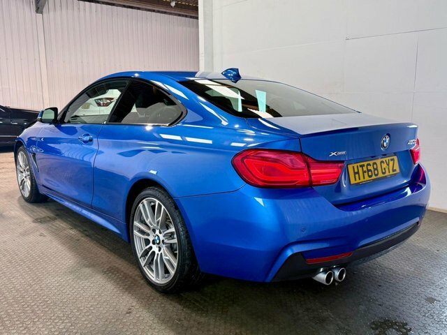 BMW 4 Series Gran Coupe 2019 3.0 430D M Sport Coupe Xdrive HT68GYZ Blue #4