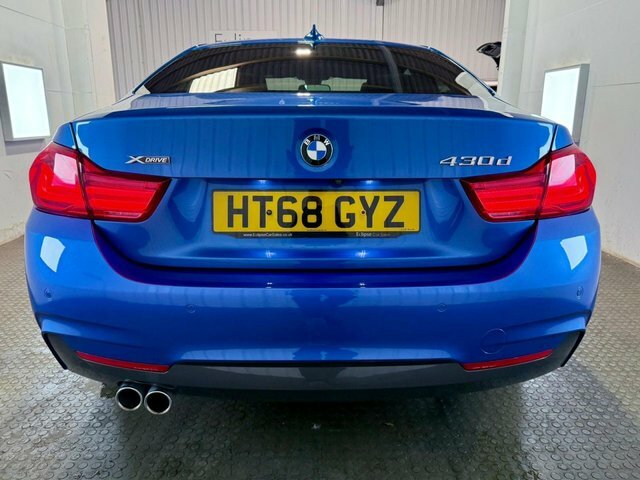 BMW 4 Series Gran Coupe 2019 3.0 430D M Sport Coupe Xdrive HT68GYZ Blue #5