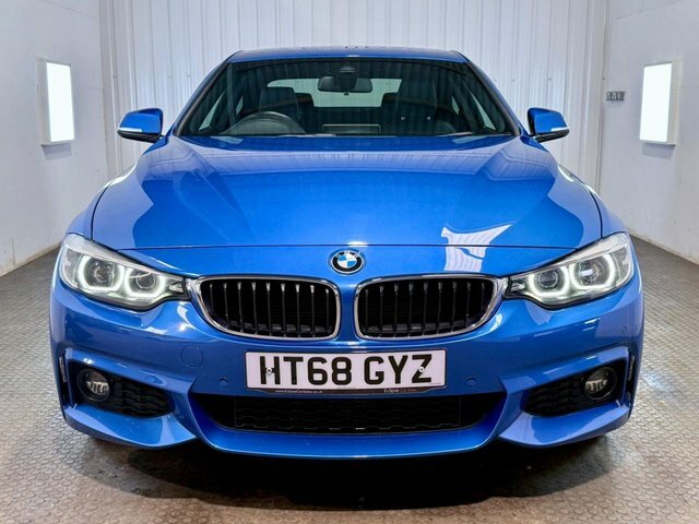 BMW 4 Series Gran Coupe 2019 3.0 430D M Sport Coupe Xdrive HT68GYZ Blue #2