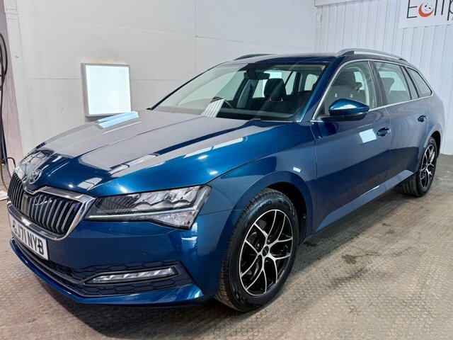 Skoda Superb 2021 2.0 Tdi Se Estate Dsg Euro 6 Ss GJ71NYB Blue #3