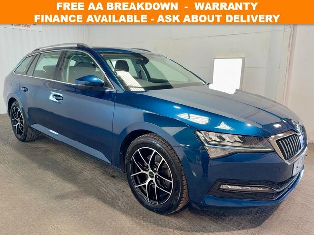 Skoda Superb 2021 2.0 Tdi Se Estate Dsg Euro 6 Ss Blue