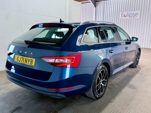 Skoda Superb 2021 2.0 Tdi Se Estate Dsg Euro 6 Ss GJ71NYB Blue #6