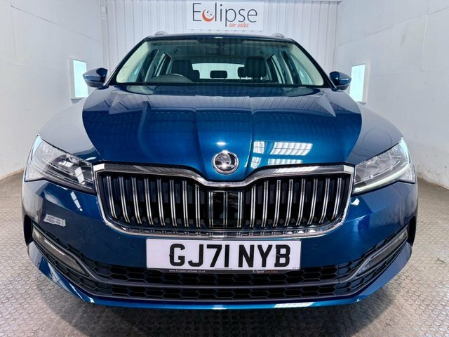 Skoda Superb 2021 2.0 Tdi Se Estate Dsg Euro 6 Ss GJ71NYB Blue #2
